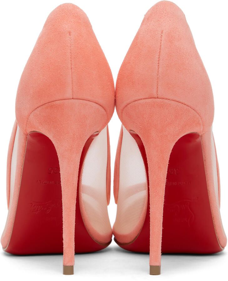 Christian Louboutin Pink Galativi 100 Heels - Picture 2