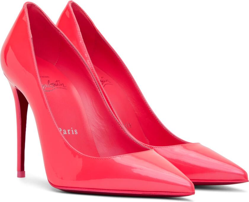 Christian Louboutin Pink Kate 100 Heels - Picture 2