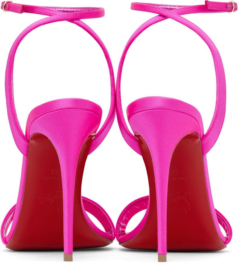 Christian Louboutin Pink Loubigirl 100 Heeled Sandals