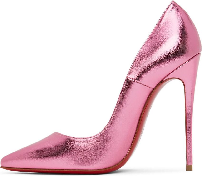Christian Louboutin Pink So Kate 120 Heels - Picture 3