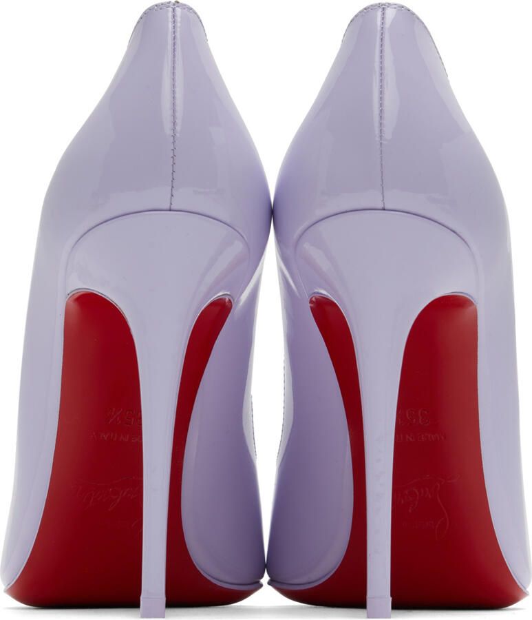 Christian Louboutin Purple Hot Chick 100 Heels