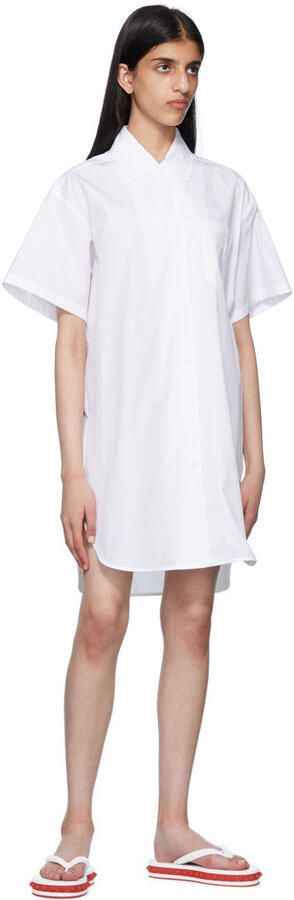 Christian Louboutin White Loubi Flip Flops - Picture 2