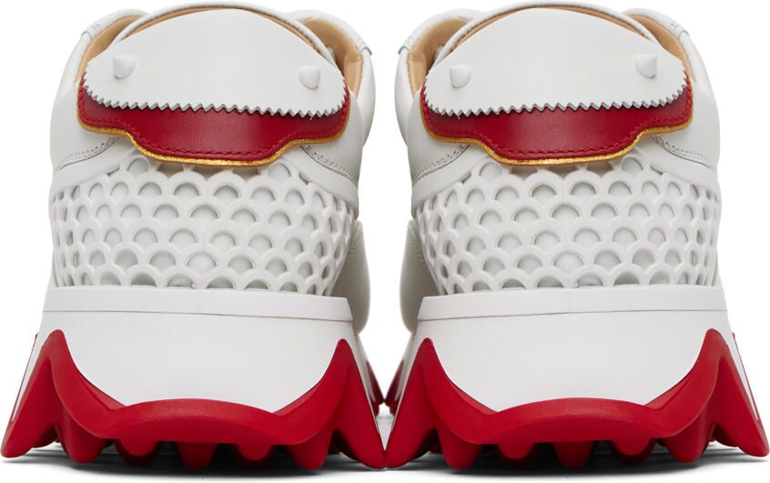 Christian Louboutin White Loubishark Sneakers