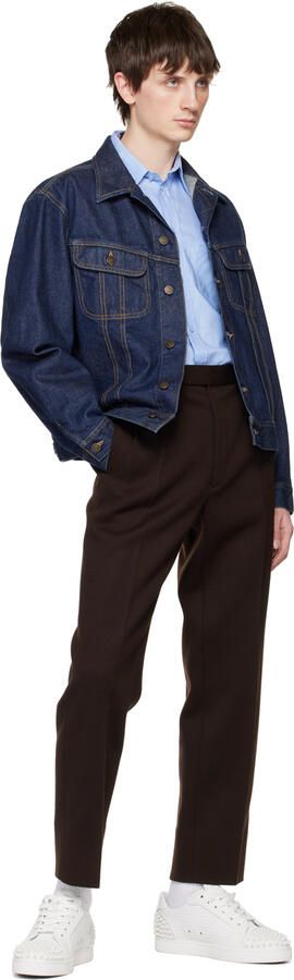 Christian Louboutin White Louis Junior Spikes Sneakers - Picture 4