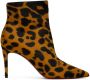 Christian Louboutin Orange & Black So Kate 85 Boots - Thumbnail 1