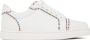 Christian Louboutin White Bordo Strass Sneakers - Thumbnail 1