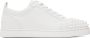 Christian Louboutin White Louis Junior Spikes Sneakers - Thumbnail 1