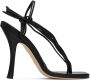 Christopher Esber Black Rosa Strappy Heels - Thumbnail 1