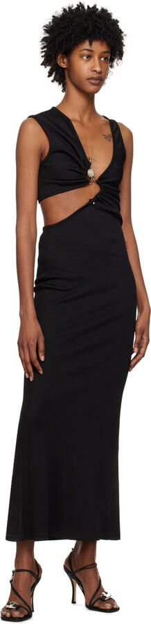 Christopher Esber Black Dual Trinket Heels - Picture 4