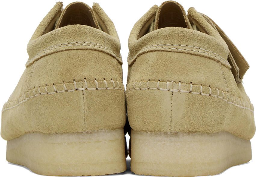 Clarks Originals Beige Weaver Derbys