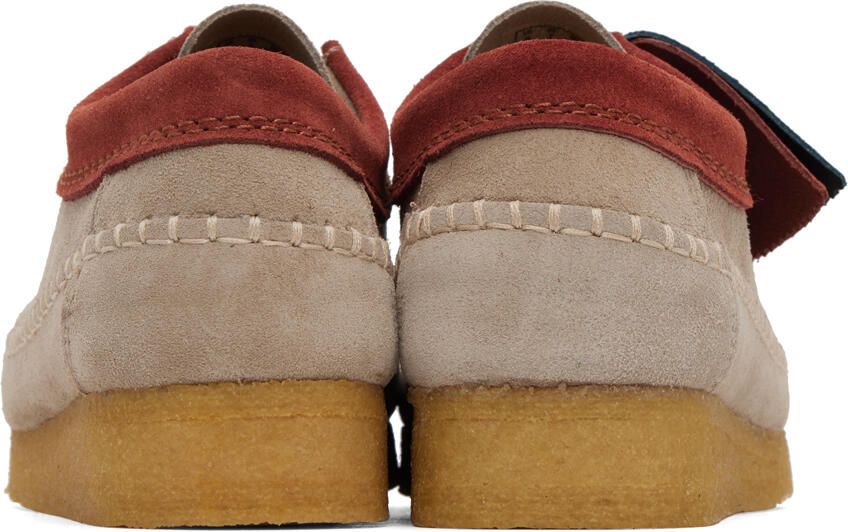 Clarks Originals Beige Weaver Derbys