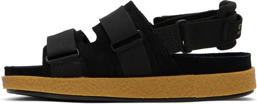 Clarks Originals Black Overleigh Tor Sandals - Picture 3