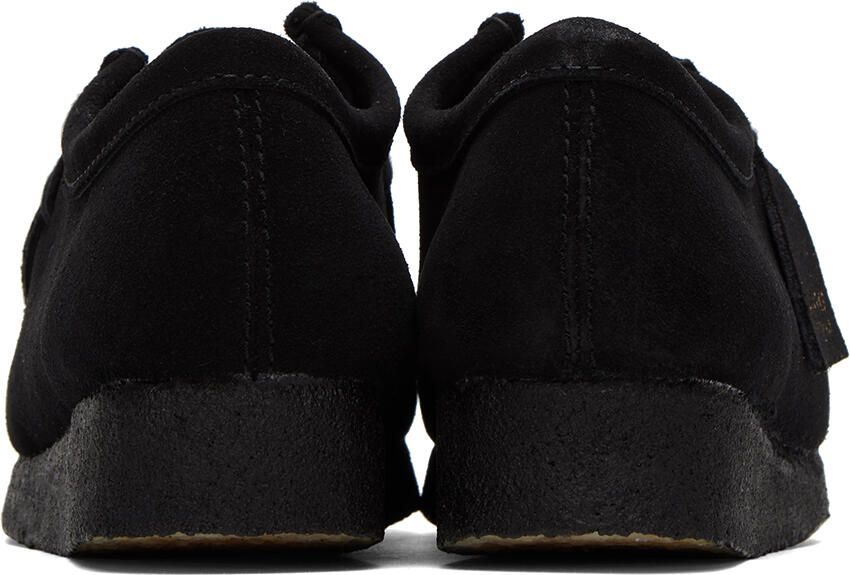 Clarks Originals Black Suede Wallabee Derbys