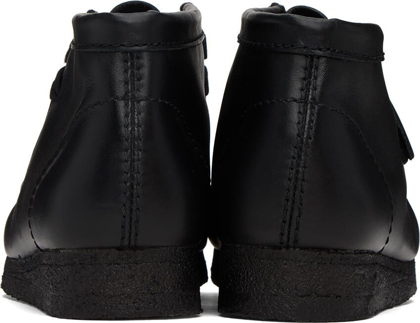 Clarks Originals Black Wallabee Desert Boots - Picture 2