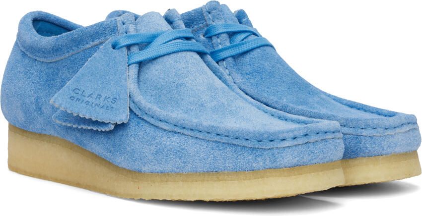 Clarks Originals Blue Wallabee Derbys - Picture 2
