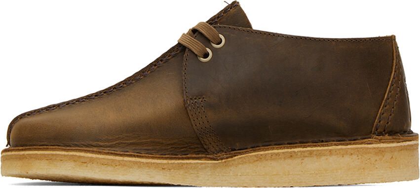 Clarks Originals Brown Trek Desert Derbys - Picture 3