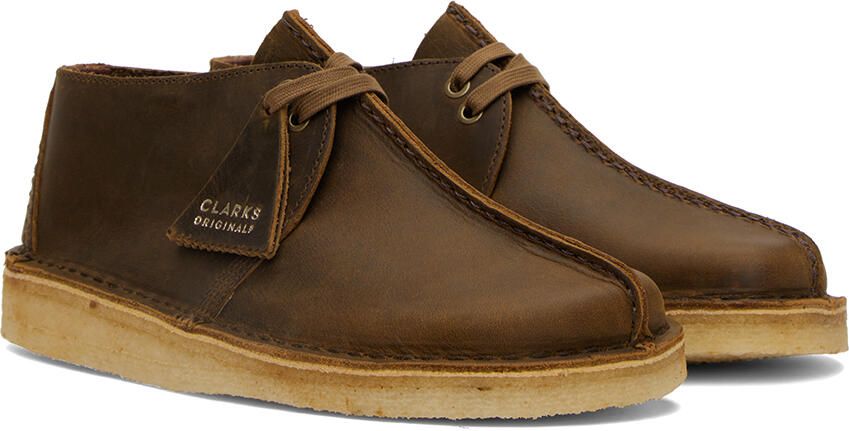 Clarks Originals Brown Trek Desert Derbys - Picture 2