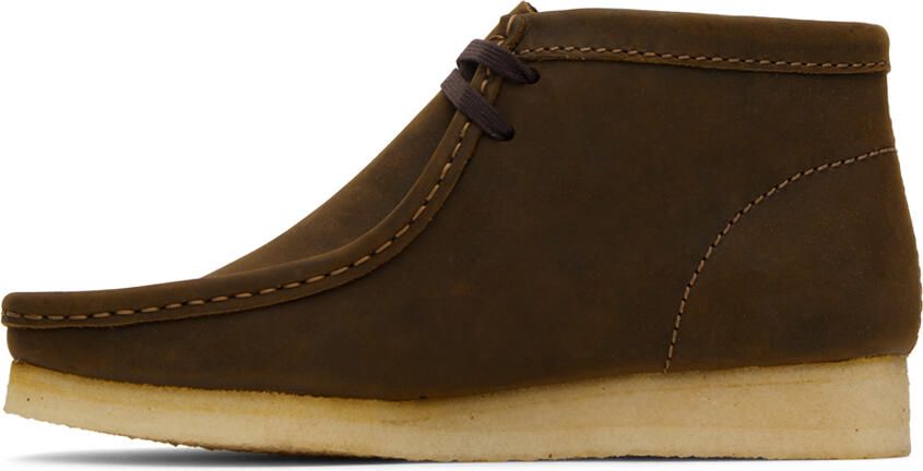 Clarks Originals Brown Wallabee Desert Boots - Picture 4