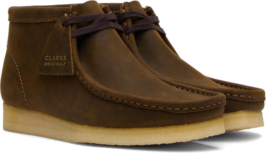 Clarks Originals Brown Wallabee Desert Boots - Picture 2