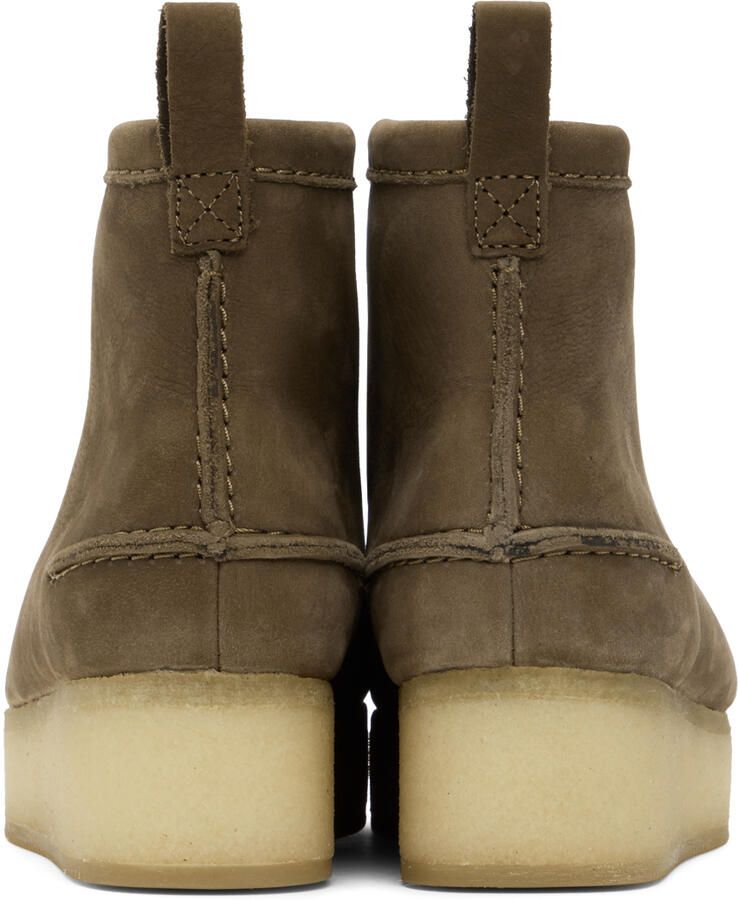 Clarks Originals Brown Wallabee Craft Boots