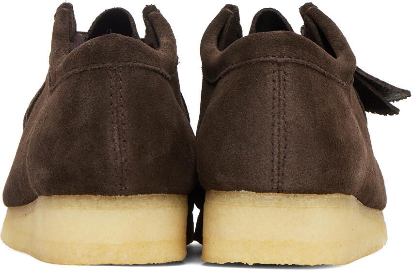 Clarks Originals Beige Suede Wallabee Derbys - Picture 2