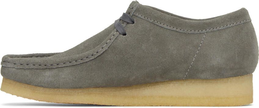 Clarks Originals Gray Wallabee Derbys - Picture 3