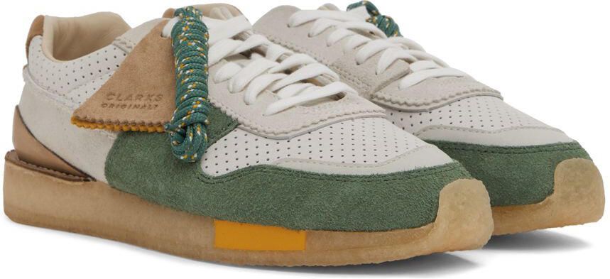 Clarks Originals Green Tor Run Sneakers - Picture 2