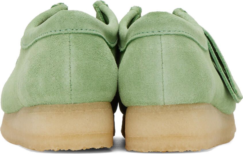 Clarks Originals Green Wallabee Derbys - Picture 1
