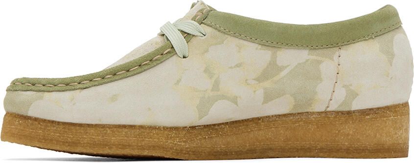 Clarks Originals Green Wallabee Oxfords - Picture 3