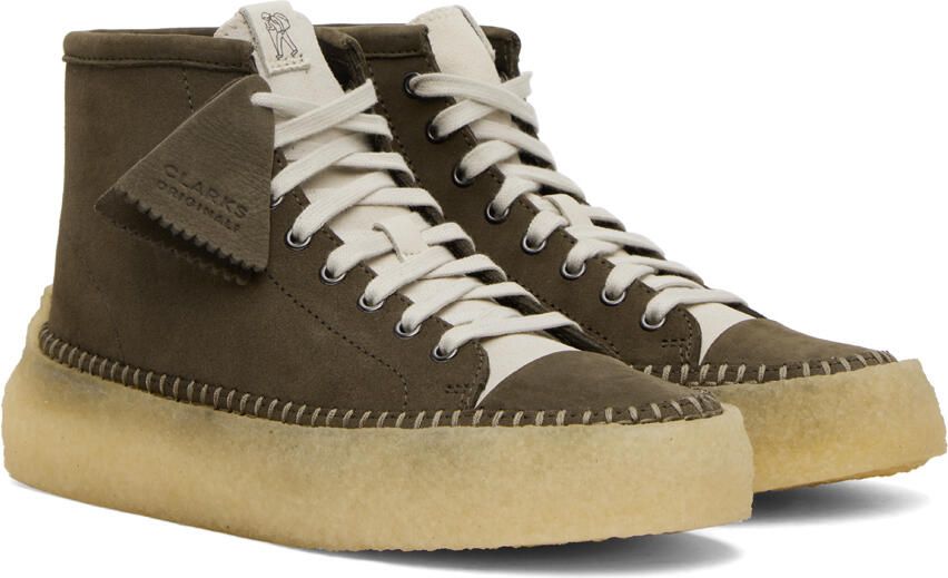 Clarks Originals Khaki Caravan Desert Boots - Picture 2