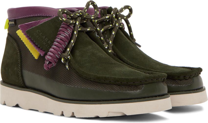 Clarks Originals Khaki Wallabee 2 Desert Boots - Picture 2