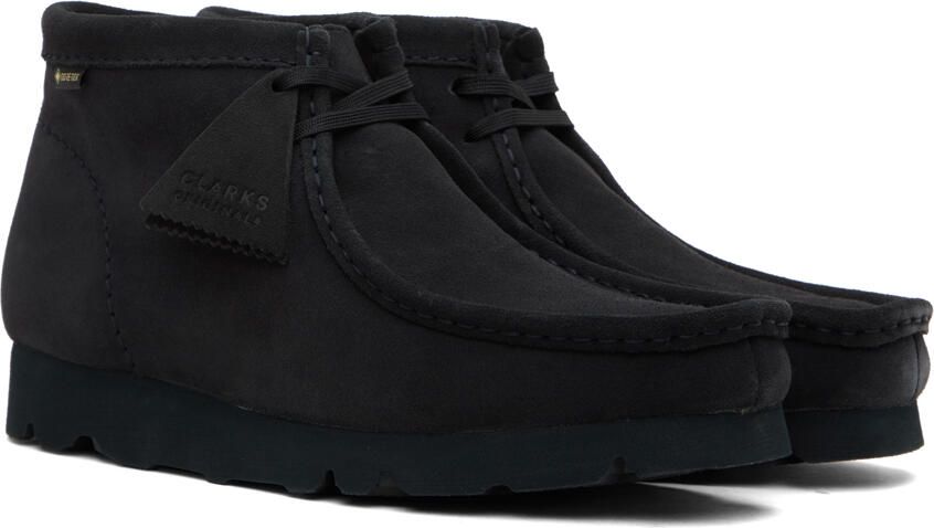 Clarks Originals Navy Beams Edition Wallabee Desert Boots - Picture 2