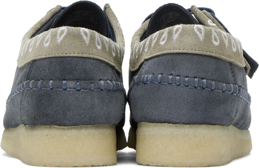 Clarks Originals Navy Weaver Derbys