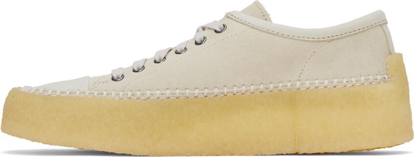 Clarks Originals Off-White Caravan Low Sneakers - Picture 3