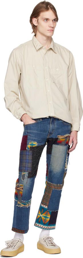 Clarks Originals Off-White Caravan Low Sneakers - Picture 4