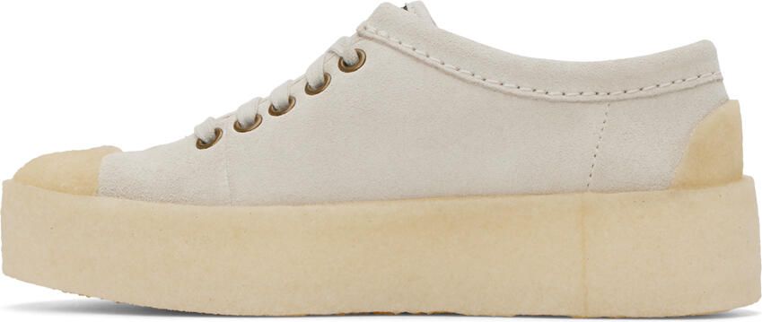 Clarks Originals Off-White Tor Hoop Sneakers - Picture 3