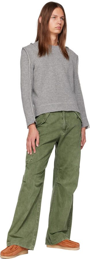 Clarks Originals Orange Wallabee Derbys - Picture 4