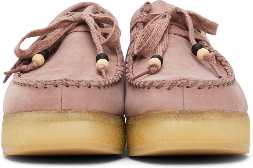 Clarks Originals Pink Wallacraft Lo Boots - Picture 3