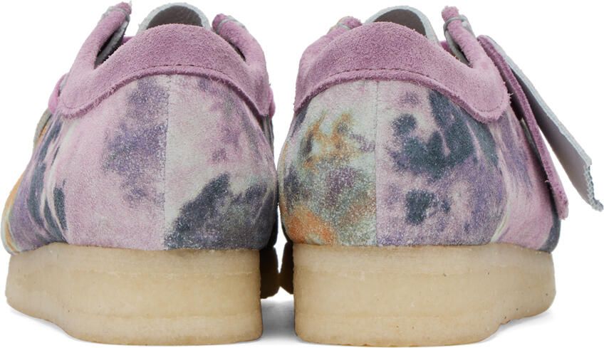 Clarks Originals Purple Wallabee Derbys - Picture 1
