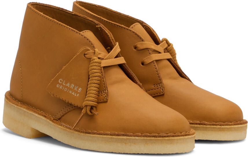 Clarks Originals Tan Desert Boots - Picture 2