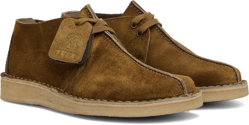 Clarks Originals Tan Desert Trek Oxfords - Picture 2
