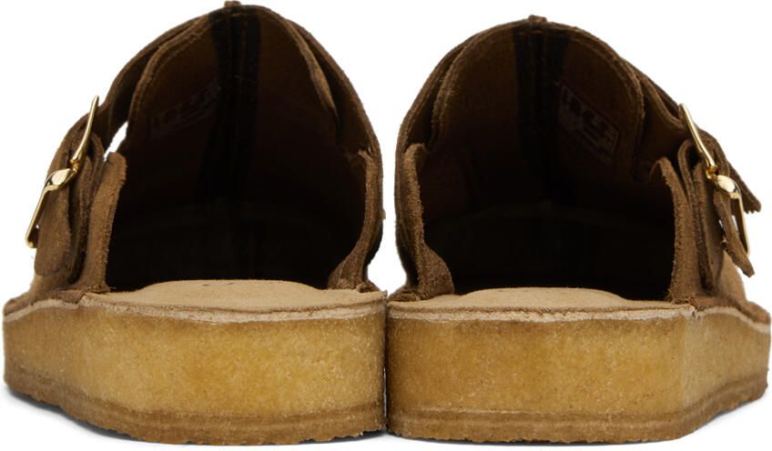 Clarks Originals Tan Trek Mules