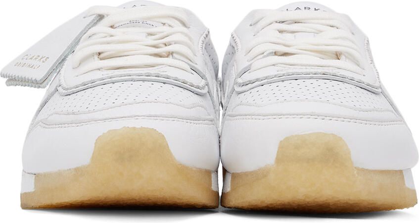Clarks Originals White Tor Run Sneakers - Picture 3