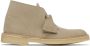 Clarks Originals Beige Lace-Up Desert Boots - Thumbnail 1