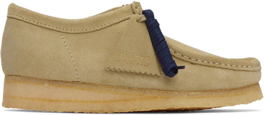 Clarks Originals Beige Wallabee Derbys