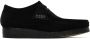 Clarks Originals Black Suede Wallabee Derbys - Thumbnail 8