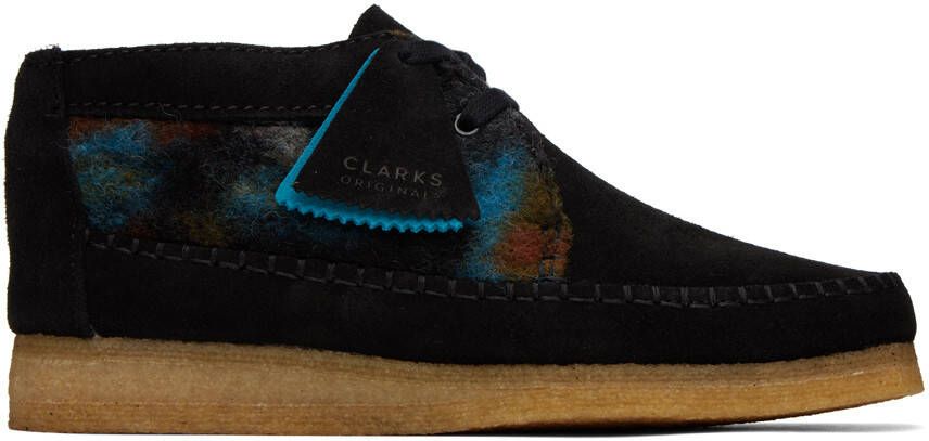 Clarks Originals Black Weaver Desert Boot
