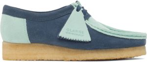Clarks Originals Blue Suede Wallabee Derbys