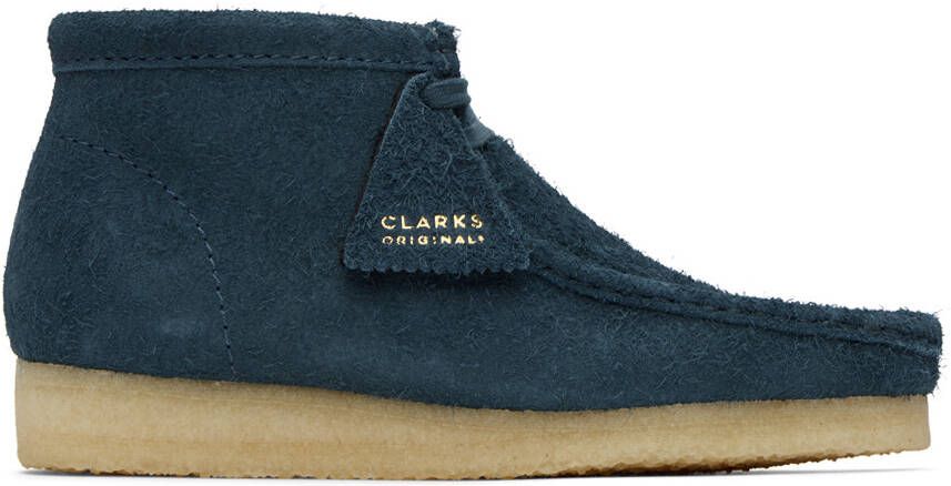 Clarks Originals Blue Wallabee Boots