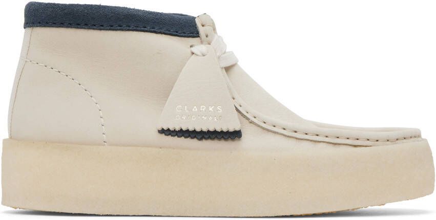 Clarks Originals White Wallabee Cup Desert Boots